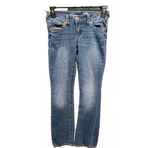 Seven7 Seven Women's Bootcut Jeans Thick Stitch Size 25